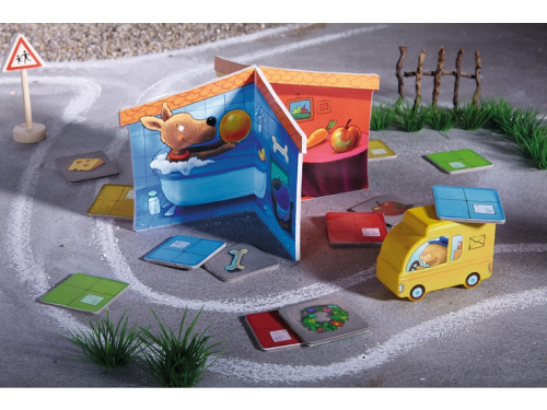Настолна игра HABA Достави пратките, 2+ години, 2004010168215792 02 