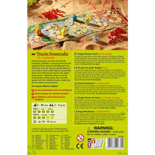 Игра Haba 301890 Състезание на драконите, 1000000000037774 02 
