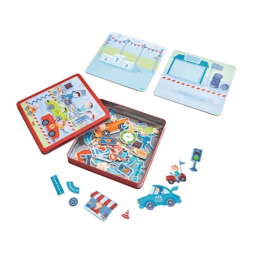 Game Haba 301498 Fast cars Magnetic, 1000000000037613 02 