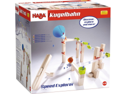 Дървена STEM писта с топчета HABA Катапулт, 4+ години
