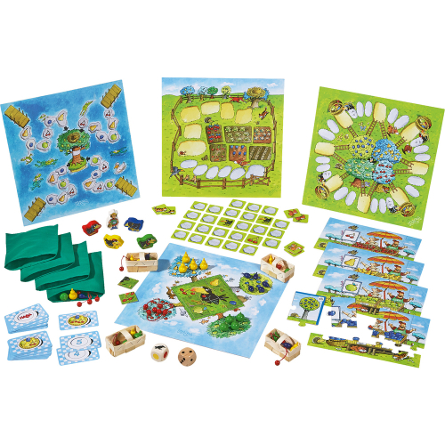 Семейни настолни игри HABA Овощна градина 10 в 1, 3–6 години, 2004010168221854 02 