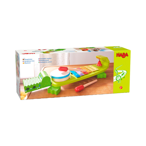 Сензорна игра HABA Музикален крокодил с инструменти, 2+ години, 2004010168224398 02 