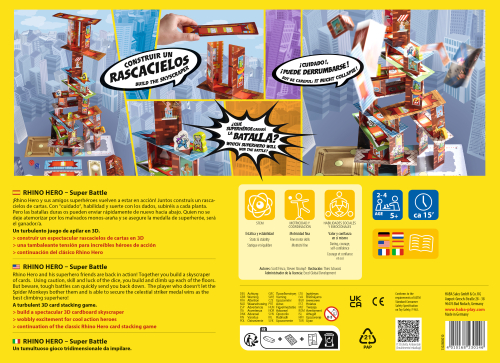 Игра Haba Настолна 3D игра Битката на Рино, 4+ години, 2004010168226477 06 