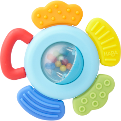 Бебешка пъстра гризалка HABA, 6+ месеца