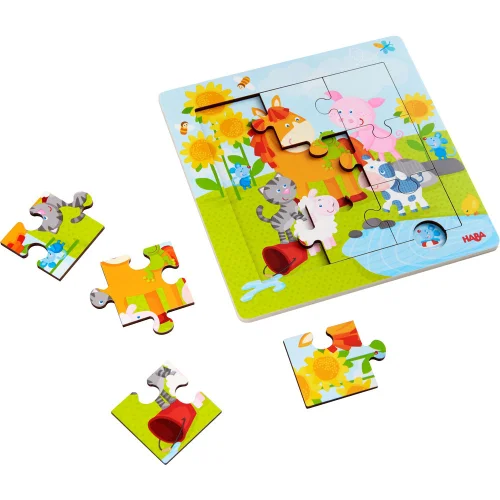 Puzzle Haba 303767 frame Pets, 1000000000037661 02 