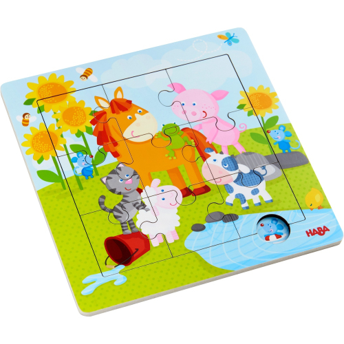 Пъзел Haba 303767 рамка Домашни животни, 2004010168235103 05 
