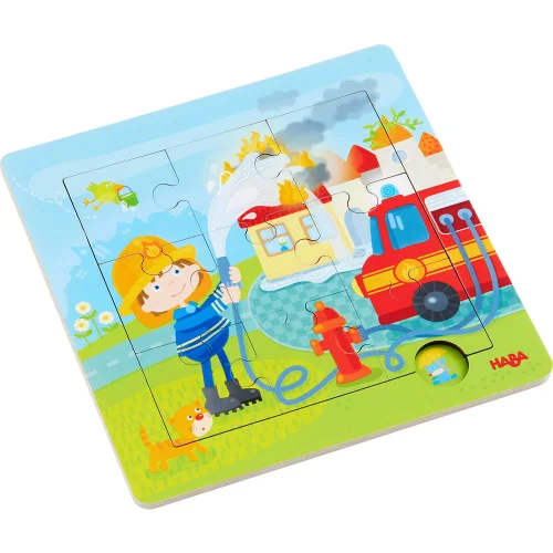 Puzzle Haba 303770 in frame Firefighters, 1000000000037662