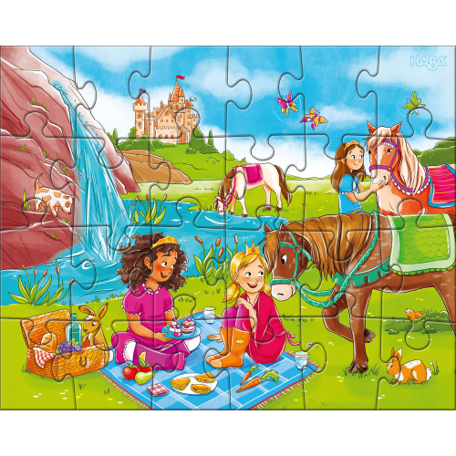 Puzzle Haba 304221 Princ.&horses 3pcs 4+, 1000000000037674 02  — OK Office Puzzle Haba 304221 Princ.&horses 3pcs 4+, 1000000000037674 02
