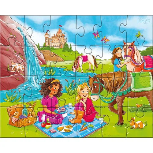 Puzzle Haba 304221 Princ.&horses 3pcs 4+, 1000000000037674 02 