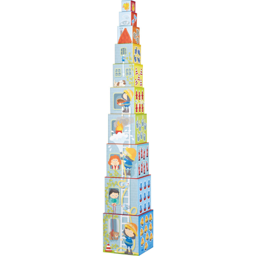 Кубчета Haba 304283 10 в 1 пожарна/цифри, 1000000000037647 02 