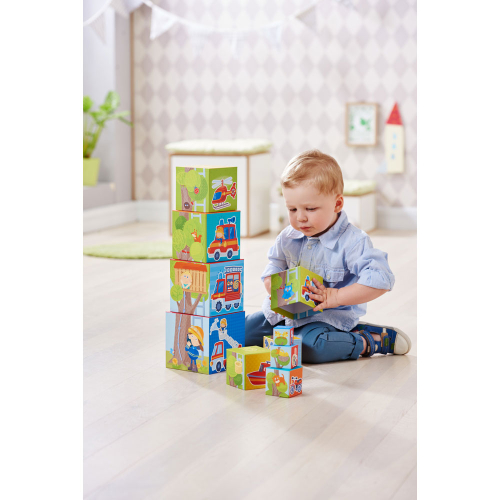 Кубчета Haba 304283 10 в 1 пожарна/цифри, 1000000000037647 04 