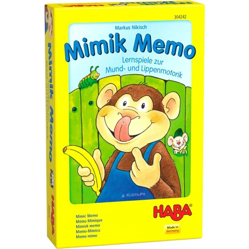 Game Haba 3in1 Oral Motor skills Memo, 1000000000037755