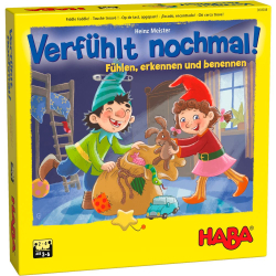 HABA Tactile Board Game Feel Again, 4–6 years