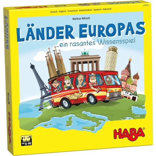 Game Haba 304532 Tourists in Europe, 1000000000037781