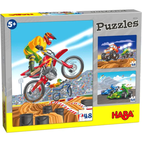 Puzzle Haba 305120 Motorsport 3pcs 5+, 1000000000037683