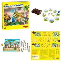 Настолни игри HABA Зоопарк 10 в 1, 3–8 години