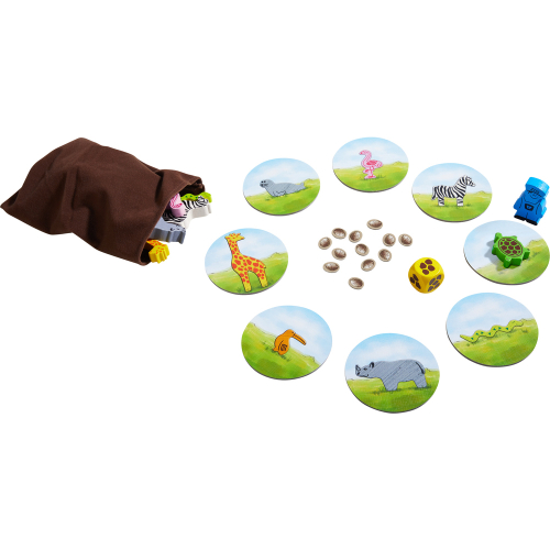 Настолни игри HABA Зоопарк 10 в 1, 3–8 години, 2004010168247809 05 