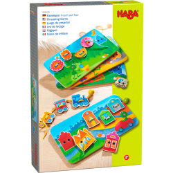 Игра Haba 305229 Нанизване Жаба на турне