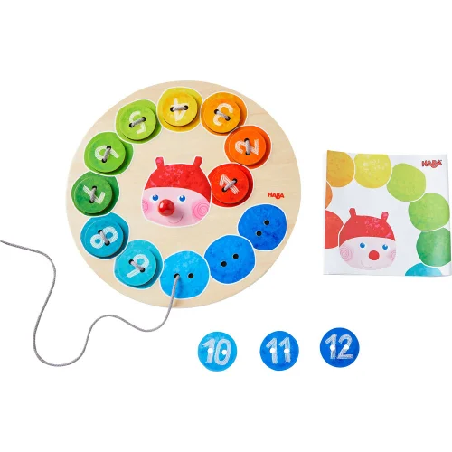 Game Haba Threading Colors Numbers, 1000000000037630 03 