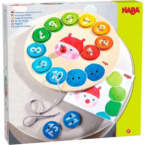 Game Haba Threading Colors Numbers, 1000000000037630