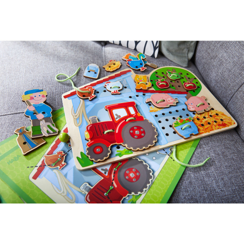 Game Haba 305289 Threading Farm Template, 1000000000037632 04  — OK Office Game Haba 305289 Threading Farm Template, 1000000000037632 04