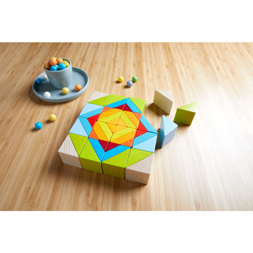 Дървена мозайка HABA с шаблони, 3+ години, 2004010168250465 04 