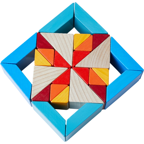Дървена мозайка HABA с шаблони, 3+ години, 2004010168250465 05 
