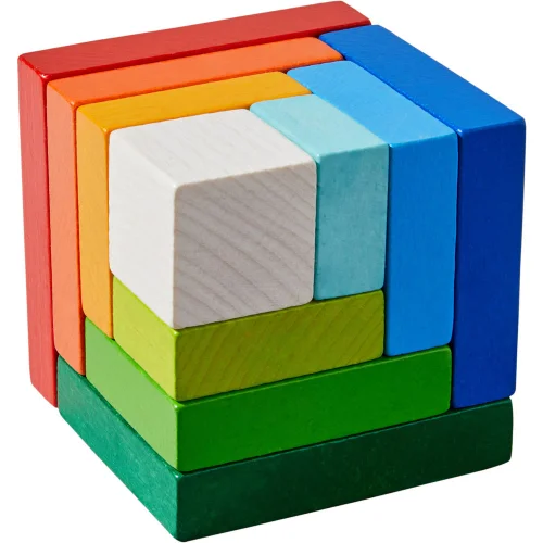 Constructor Haba 3D wooden cube 10 pcs., 1000000000037621 02 