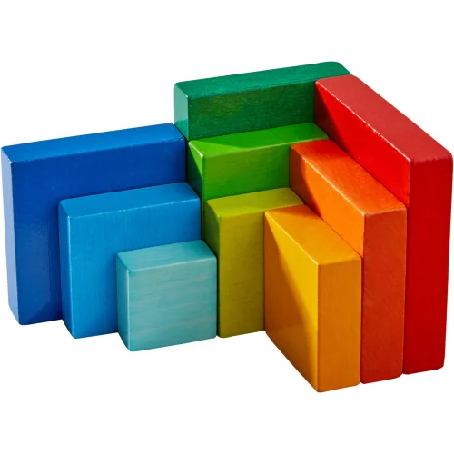 Constructor Haba 3D wooden cube 10 pcs., 1000000000037621 03 