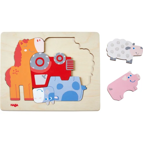 Puzzle Haba 305709 wooden Pets, 1000000000037657 02 