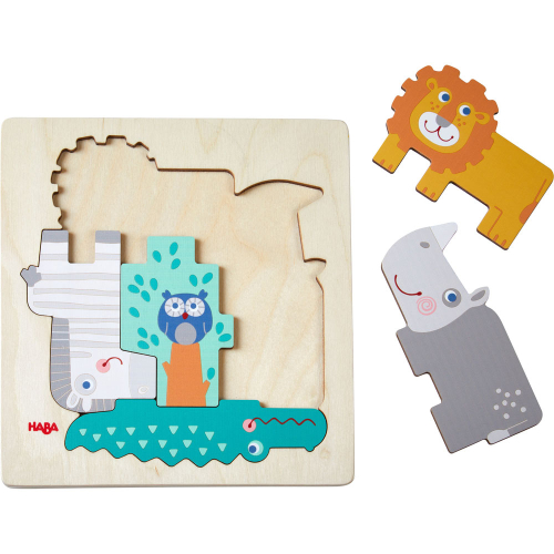 Пъзел Haba 305710 дървен Диви животни, 1000000000037658 02 