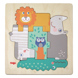 Puzzle Haba 305710 wooden Wild animals