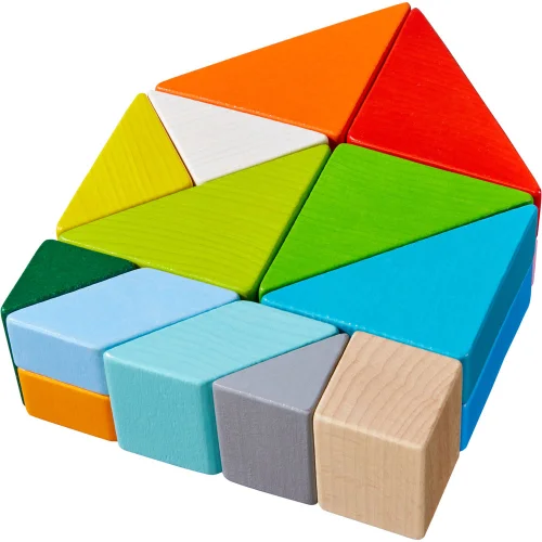 Game Haba 3D Tangram Templates wooden, 1000000000037622 02 