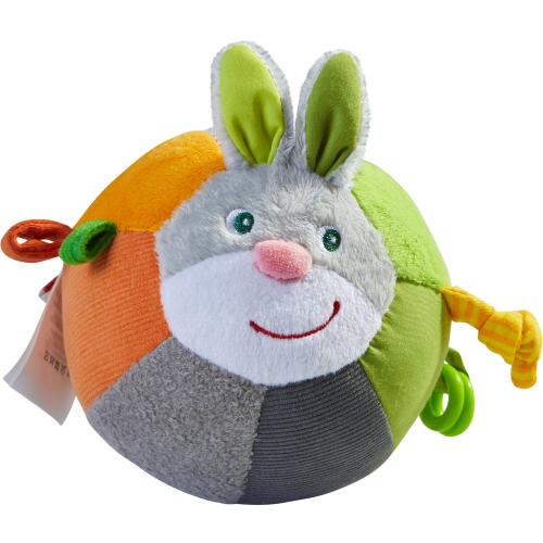 Бебешка мека топка дрънкалка HABA Зайче, 6+ месеца, 2004010168253725 02 