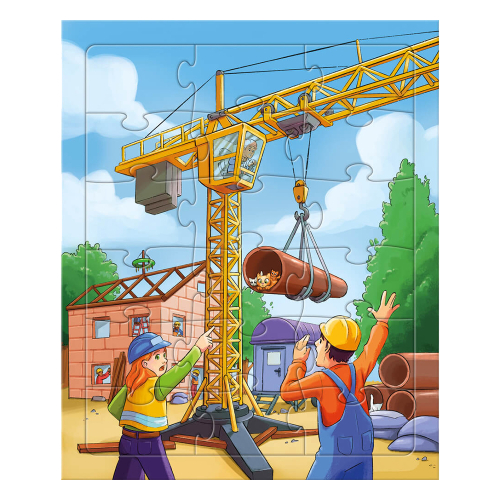 Пъзел Haba Строителни обекти 3бр 3+, 1000000000037666 03 