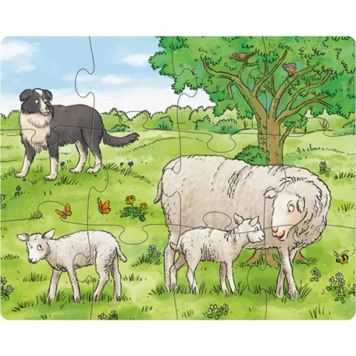 Puzzle Haba Farm animals 3pcs3 +, 1000000000037667 02 