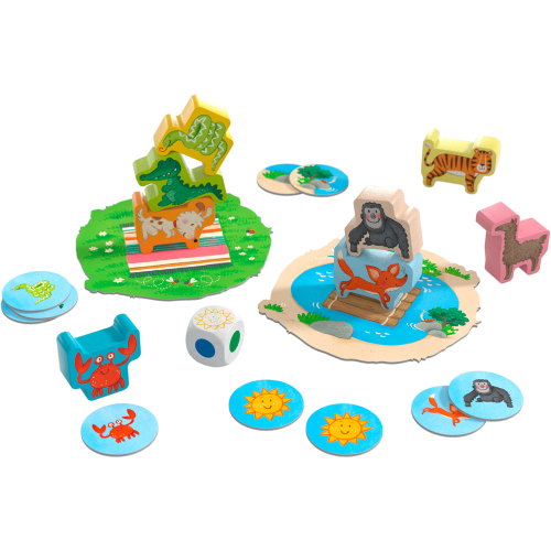 Настолна игра HABA Животно върху животно, 2+ години, 2004010168255859 04 