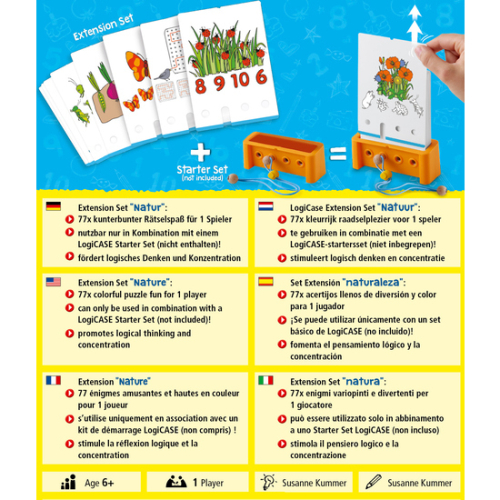 LOGICASE карти HABA Природа Допълващ комплект, 6+, 2004010168256344 03 