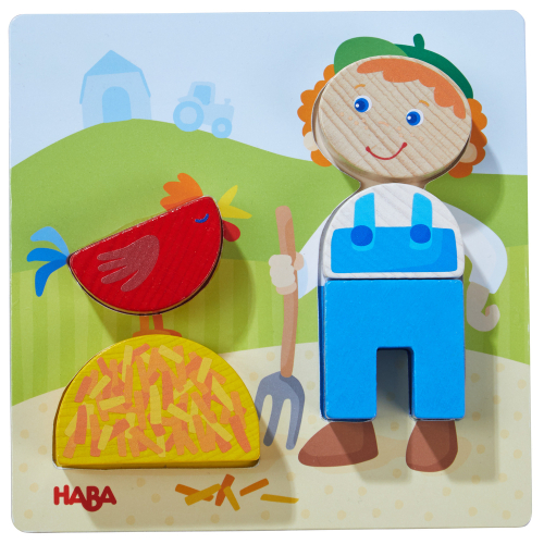 Игра за вгнездяване HABA Ферма, 18+ месеца, 2004010168259642 02 