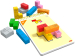 Логическа игра HABA Модели и форми 5+ години, 2004010168262598 07 