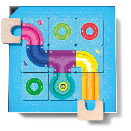 Логическа игра HABA Водна пързалка, 6+ години, 2004010168262659 03 