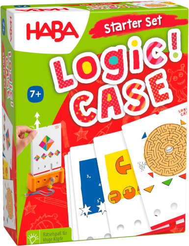 Логическа игра HABA LOGICASE Стартов комплект, 7+ години, 2004010168264752 04 