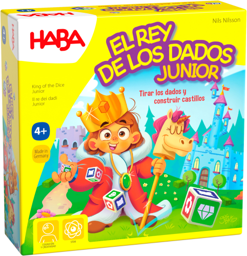 Настолна игра HABA Крал на Заровете, 4+ години, 2004010168265513 05 