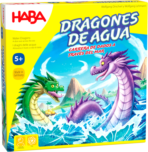 Настолна игра HABA Състезание на водните дракони, 5+ години, 2004010168265575 02 