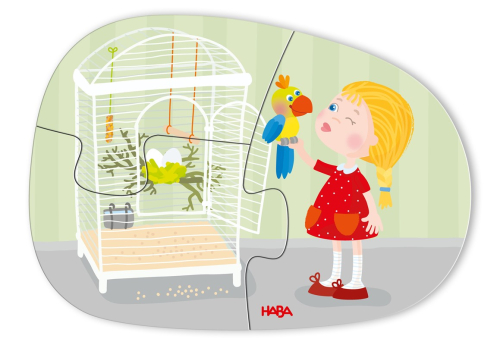 Комплект пъзели HABA Домашни любимци 2+ години, 2004010168265957 03 