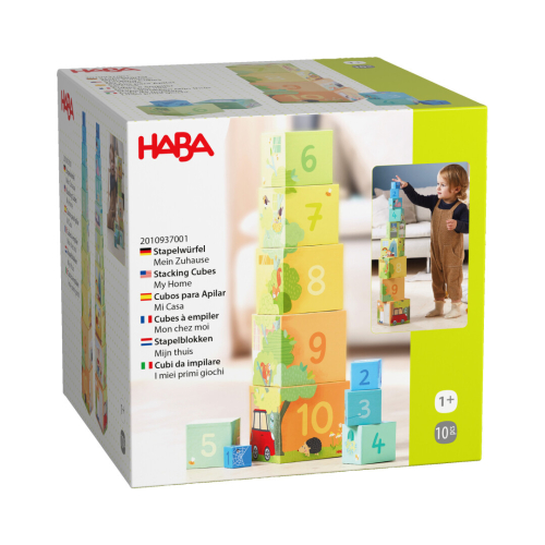 Пирамида кубчета HABA У дома, 12+ месеца, 2004010168278667 02 