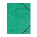 Папка карт. Herlitz с ластик зелен, 1000000000100180 03 