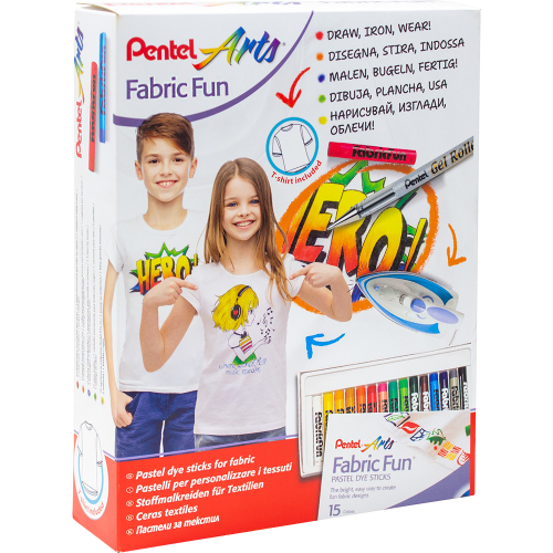 Pentel T-shirt PTS-15/T-SET, 1000000000026956 02 