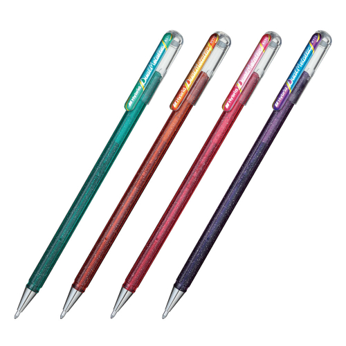 Roller pen Pentel Dual Metallic K110-4co, 1000000000032447 02  — OK Office Roller pen Pentel Dual Metallic K110-4co, 1000000000032447 02