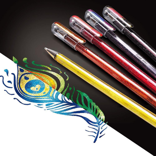 Roller pen Pentel Dual Metallic K110-4co, 1000000000032447 05  — OK Office Roller pen Pentel Dual Metallic K110-4co, 1000000000032447 05